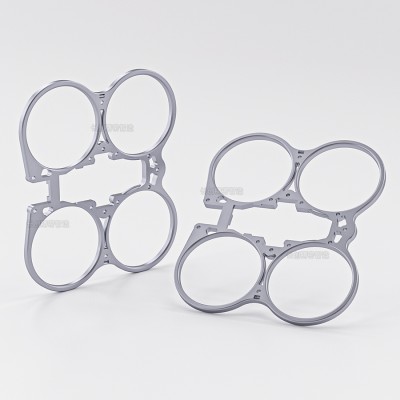 輕量化鎂合金壓鑄一體成型四軸無人機(jī)飛行器防撞框架定制